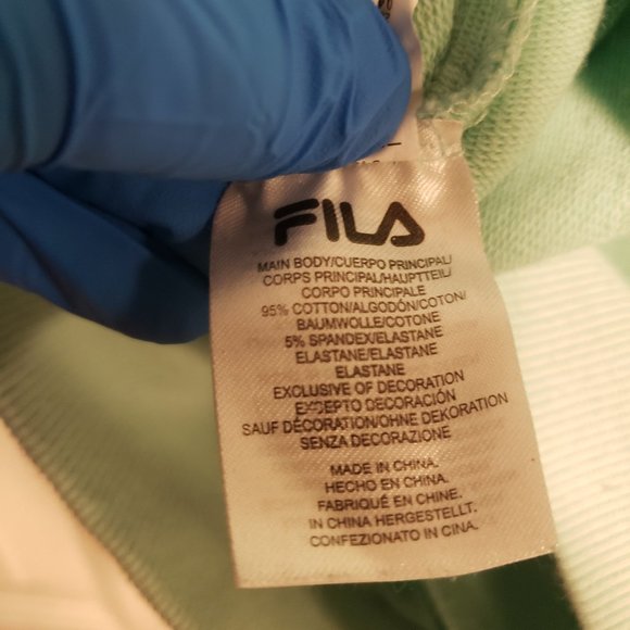 FILA CREW NECK PULLOVER SWEATSHIRT with POCKETS - NO HOOD - WOMENS XS - RN 91175 - Picture 10 of 12